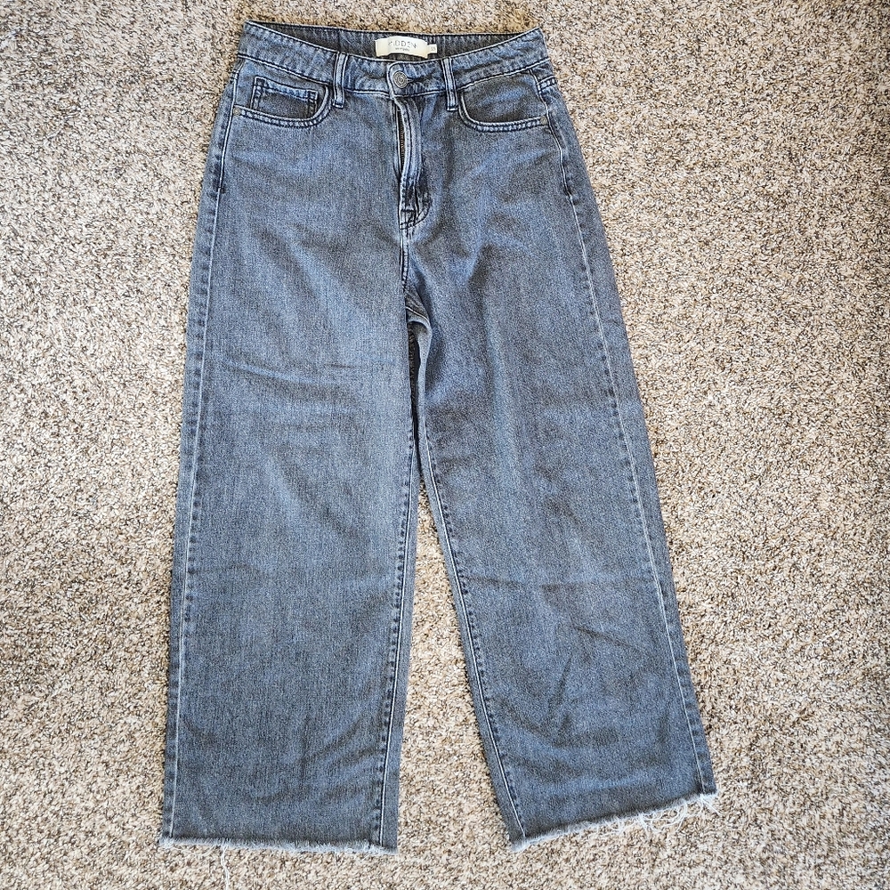 Hidden Jeans Wide Leg Gray
